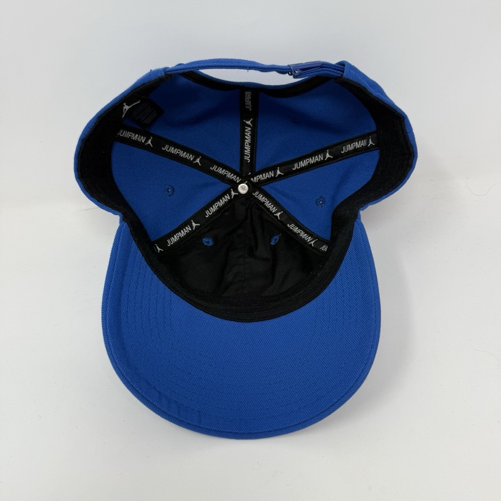 Jordan Adult Strapback Dad Hat Team Royal Blue Black 847143-477 - Picture 7 of 10